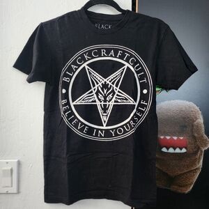 Blackcraft Believe In Yourself Black Tee Shirt
